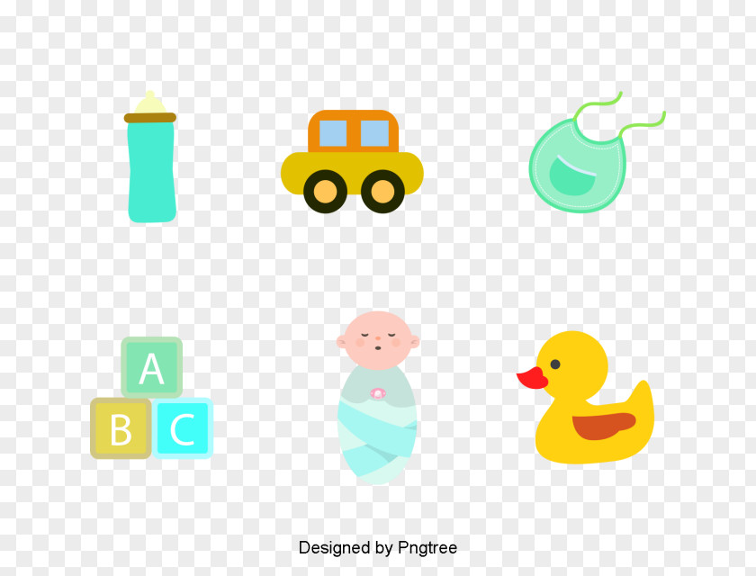 Rubber Ducky Animal Figure Baby Toys PNG