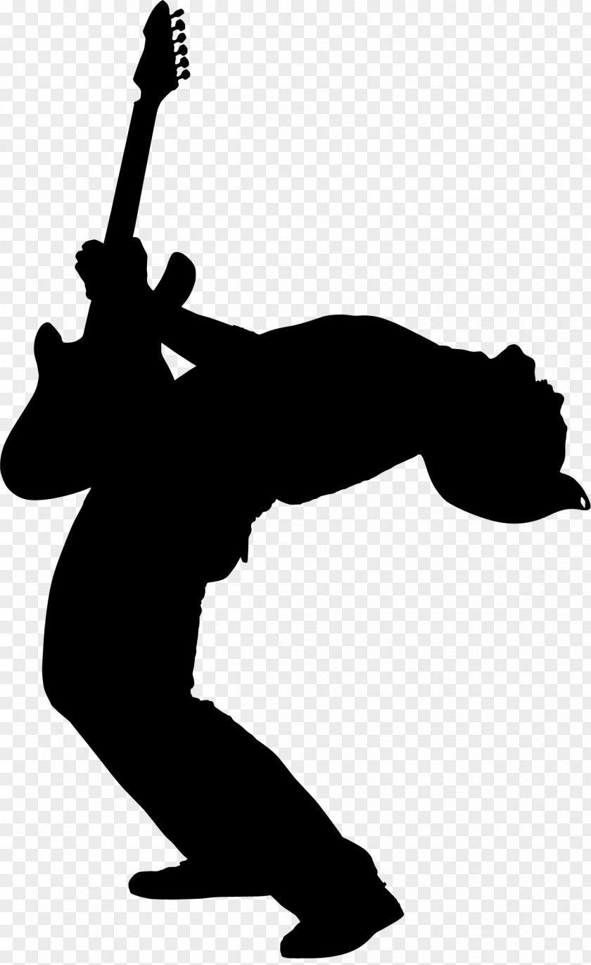 Silhouettes Steel Guitar Guitarist Silhouette PNG