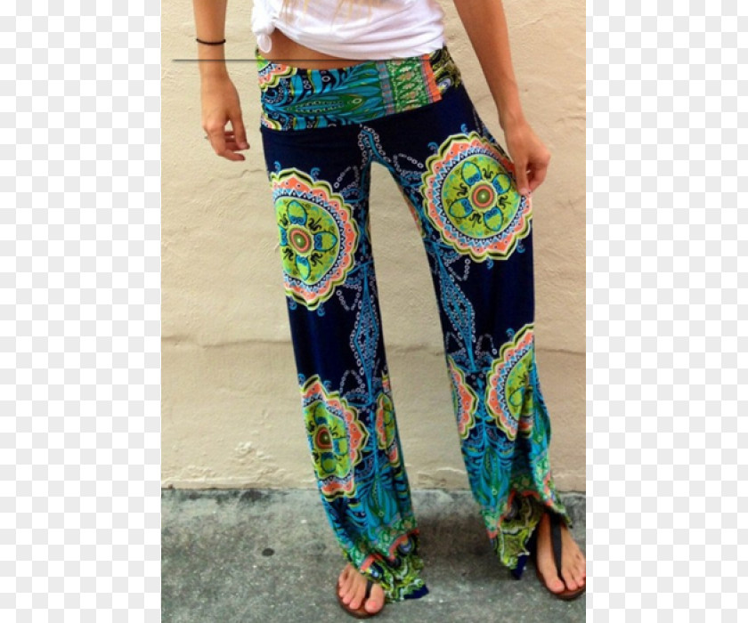 Summer Fashion Harem Pants Palazzo Wide-leg Jeans Clothing PNG