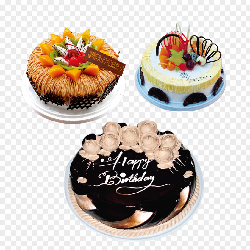 Three Cake Birthday Zongzi Wedding Shortcake PNG