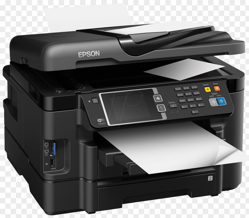 Printer Epson WorkForce WF-3620 Multi-function WF-3640T PNG