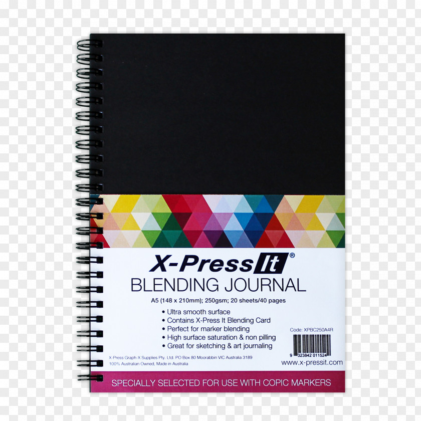 Spica Paper Copic Drawing Marker Pen Notebook PNG