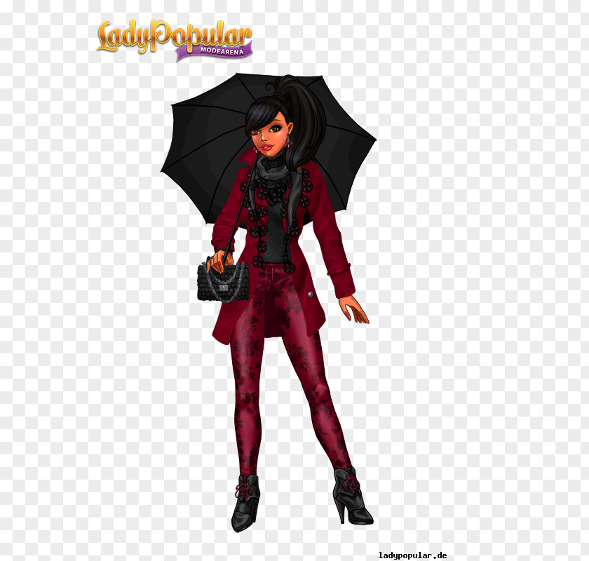 Bloody Rose Lady Popular Fashion YouTube Costume Design PNG