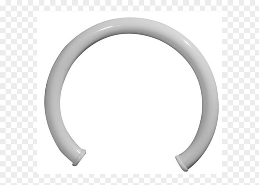 Circle Body Jewellery Silver Angle PNG