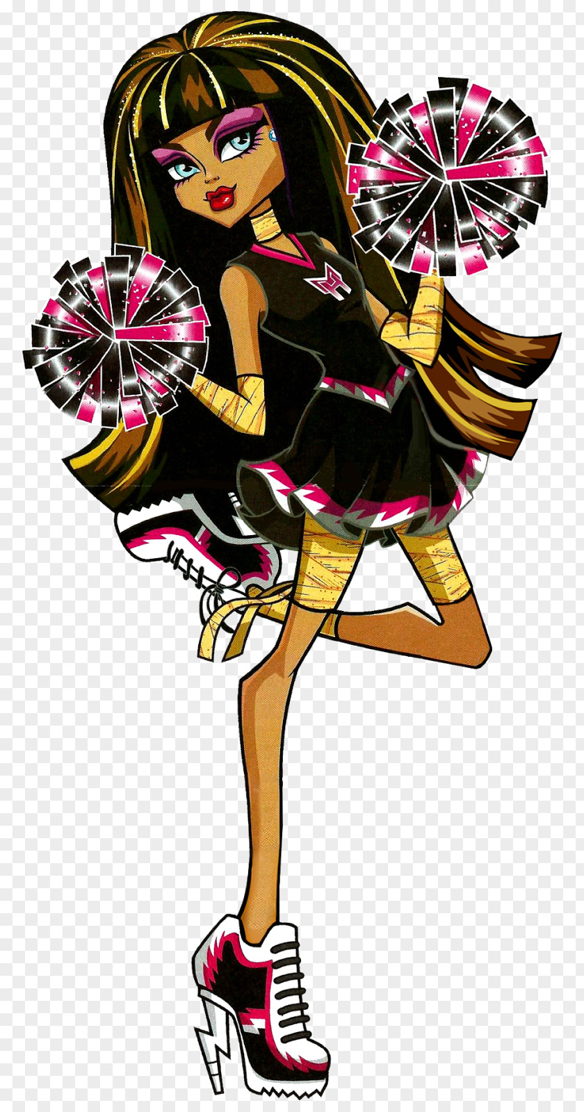 Ghoul Cleo DeNile Monster High Doll PNG