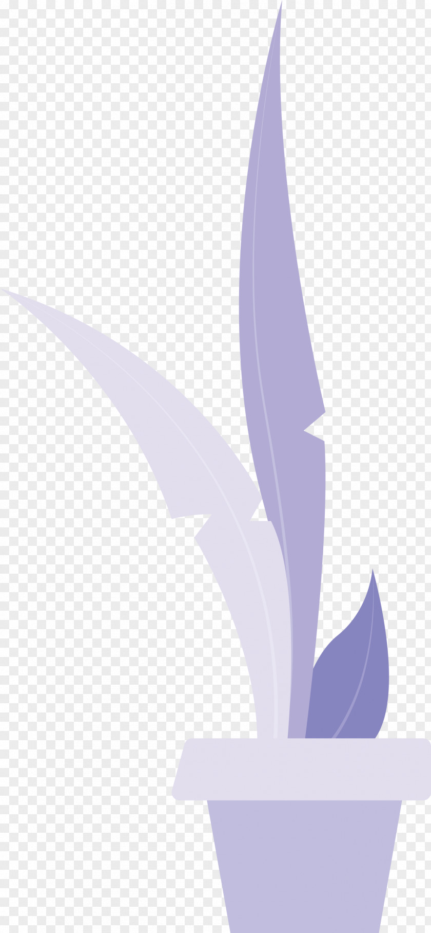 Leaf Purple Flower Font M PNG