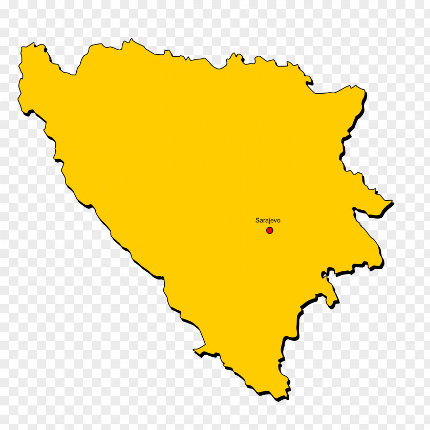 Map Bosnia And Herzegovina Blank Umriss World PNG