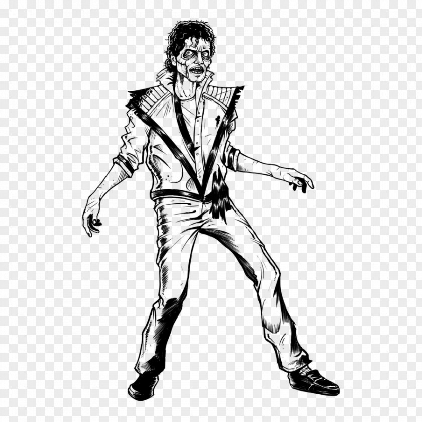 Michael Jackson Thriller Coloring Book Dangerous Billie Jean PNG