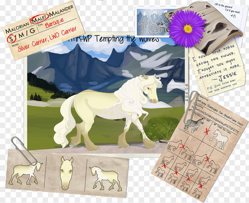 Tempting Horse Paper Animal Mammal PNG