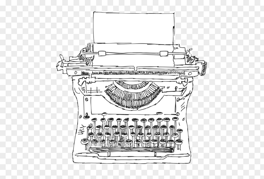 Typewriter Writing Ghostwriter Essay Drawing PNG