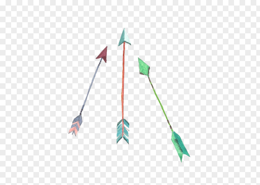 Colored Arrows Bow And Arrow Euclidean Vector PNG