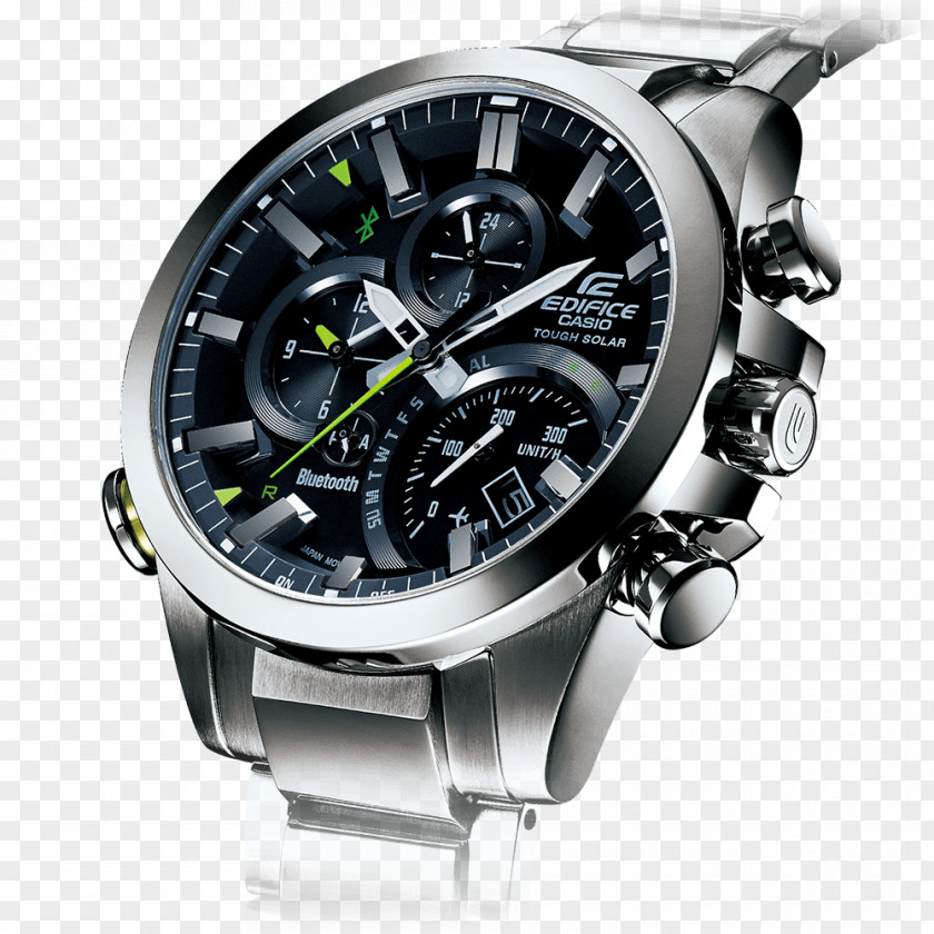 Nice Casio Edifice Smartwatch Solar-powered Watch PNG