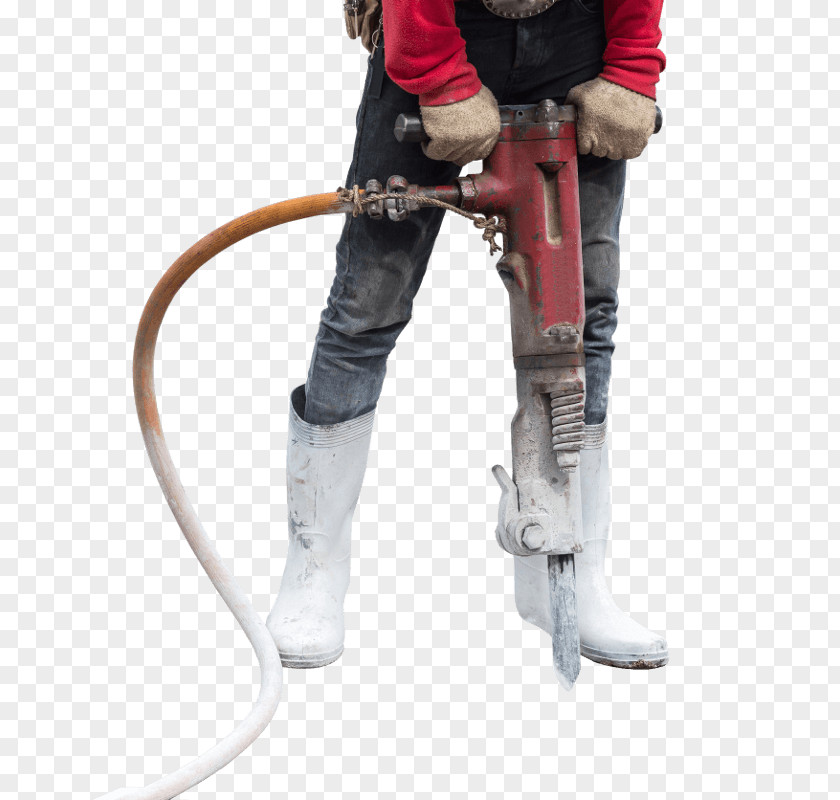 Rock Top View Architectural Engineering Construction Worker Jackhammer Laborer Augers PNG