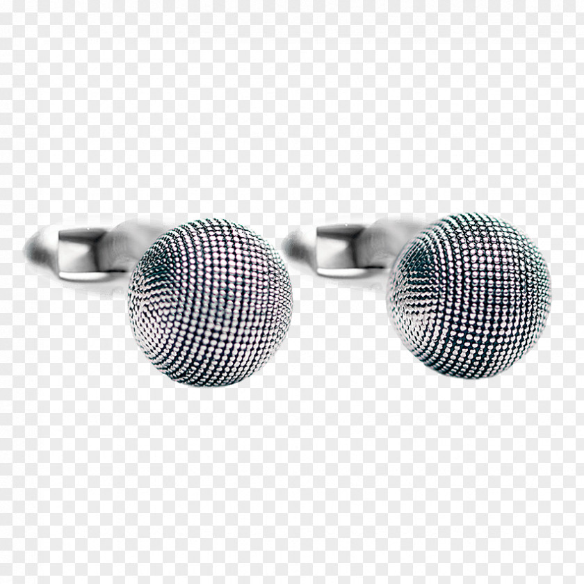 Textured Metal Cufflink Earring Jewellery Clothing Accessories PNG