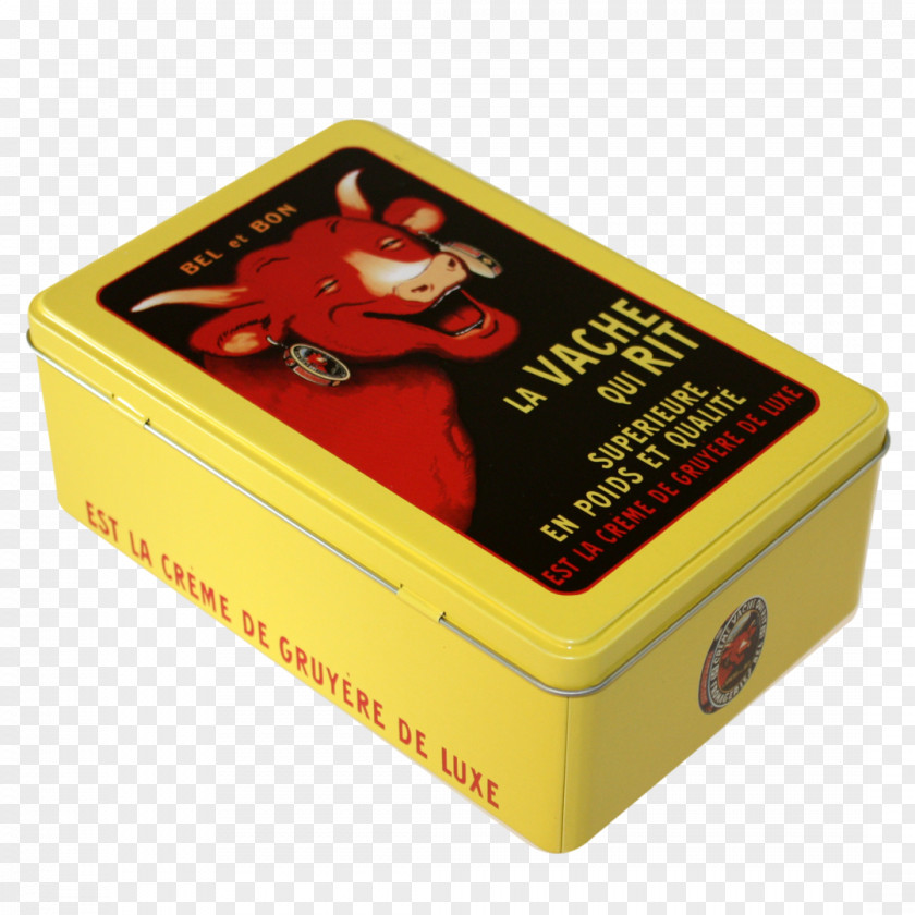 Tin Box The Laughing Cow Sheet Metal Can PNG