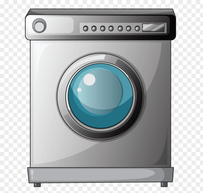 Washing Machine Cartoon Machines Home Appliance PNG