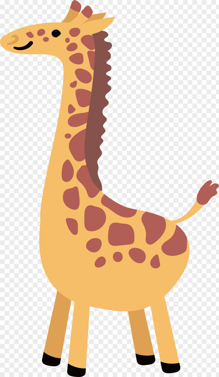 Yellow Giraffe Northern Clip Art PNG