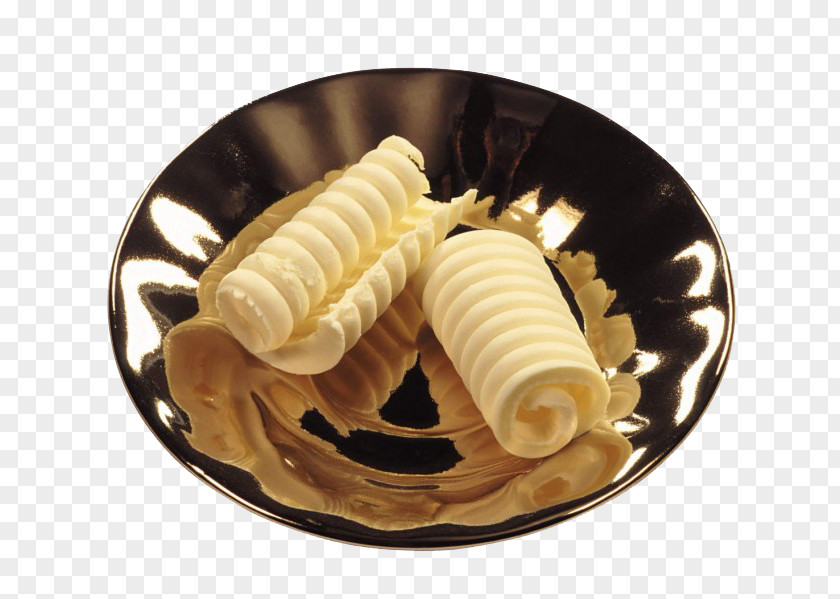 Butter Dish Cream Soured Milk Cheese PNG
