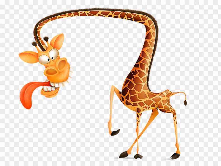 Crazy Gerald The Giraffe Clip Art PNG