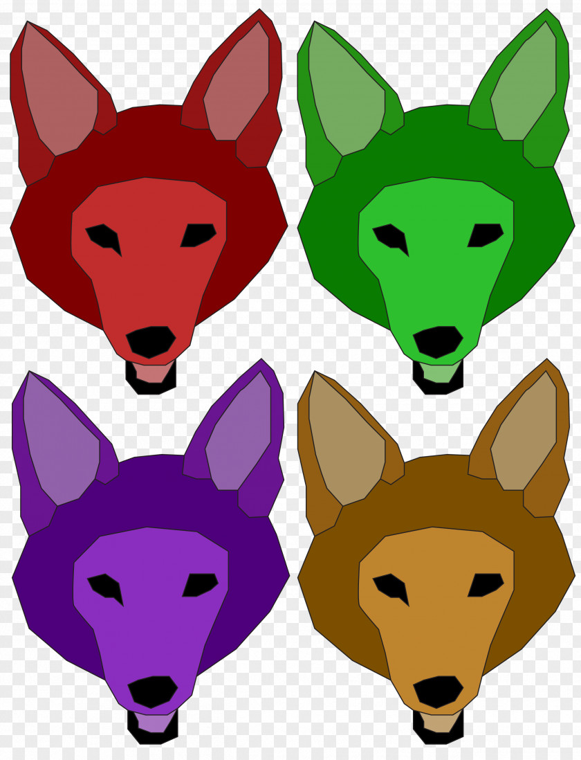 Dog Red Fox Clip Art Illustration Character PNG