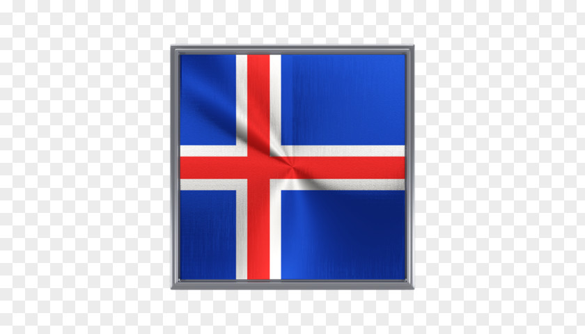 Flag Of Iceland Square Meter Display Device PNG