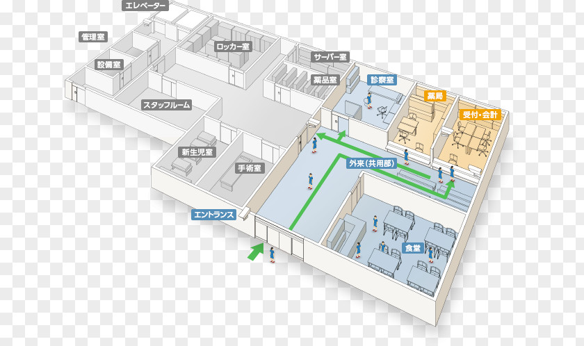 Hospital Buildings Floor Plan Urban Design Engineering PNG