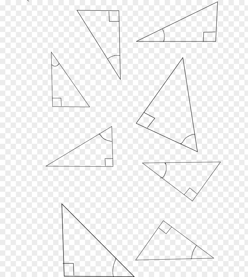 Maths Paper Triangle Point Area PNG