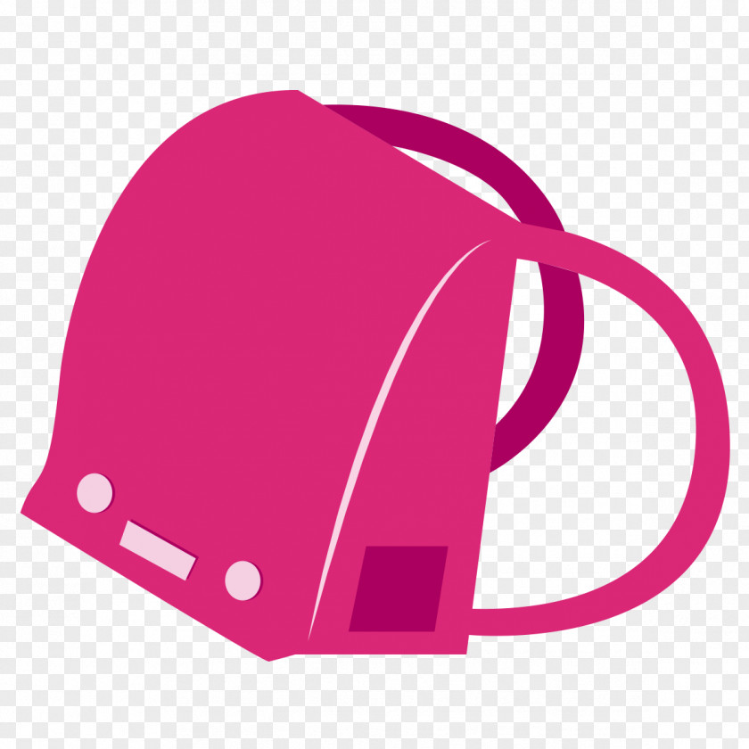 Pink Backpack. PNG