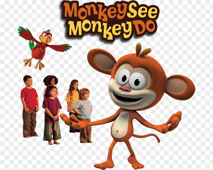 Animation Drawing Monkey PNG