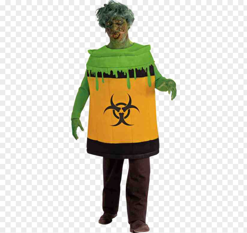 Costume Toxic Waste Barrel Rubbish Bins & Paper Baskets PNG