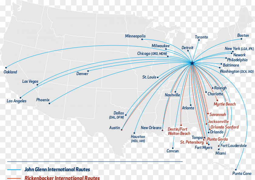 Destination Map Zanesville-Muskingum Cty Port Authority Columbus Muskingum River Transport Population PNG