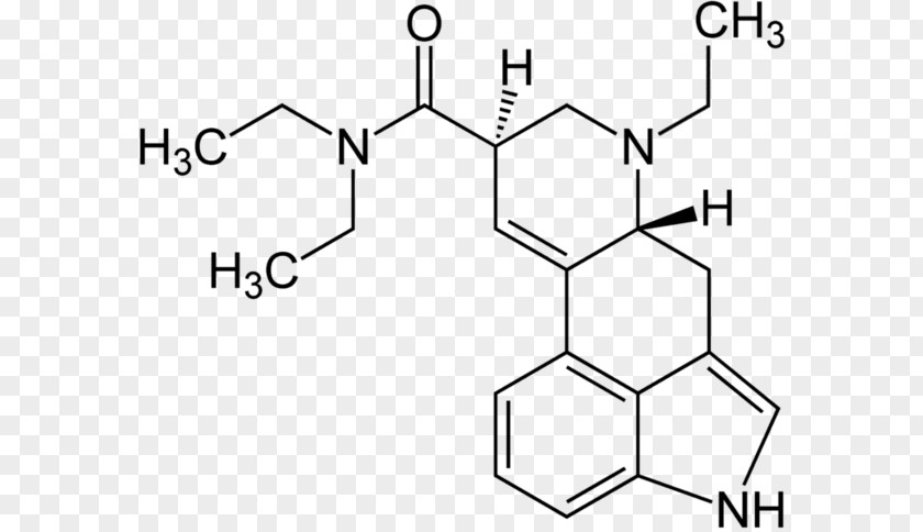 Formula Lysergic Acid Diethylamide Psychedelic Drug 1P-LSD ALD-52 PNG