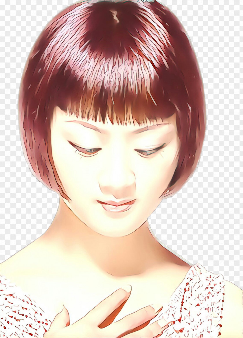 Hair Face Hairstyle Bob Cut Chin PNG