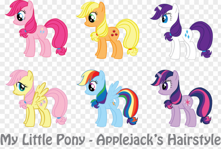 My Little Pony Applejack Rainbow Dash Rarity Pinkie Pie PNG