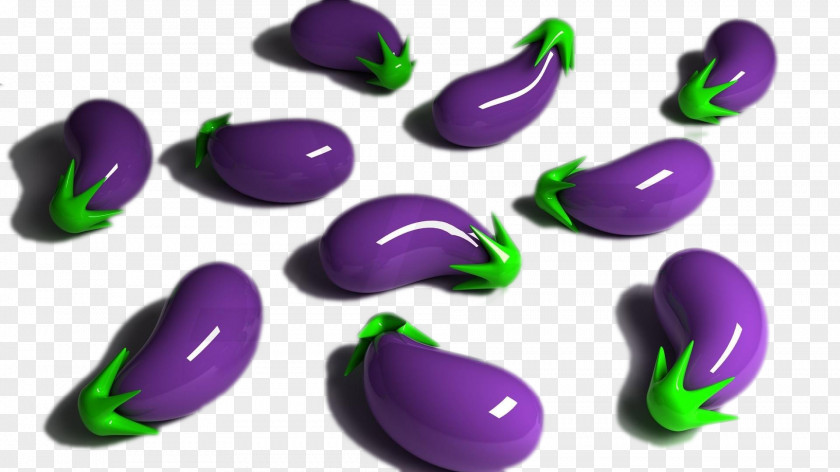 Purple Eggplant Crafts Laptop Wallpaper PNG
