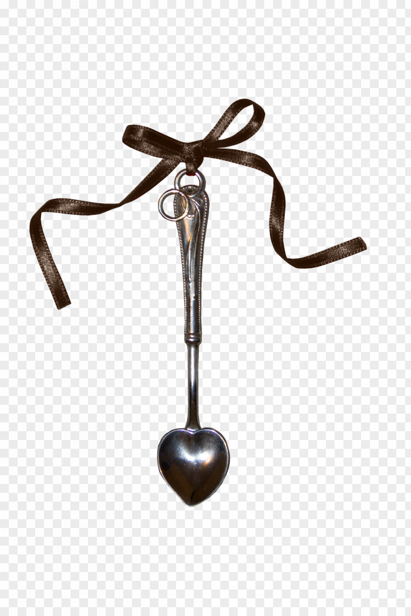 Bow Ribbon Decoration Heart Spoon Metal Shoelace Knot Download PNG