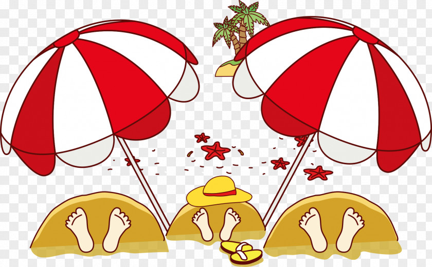 Children Playing On The Beach Sandy Clip Art PNG