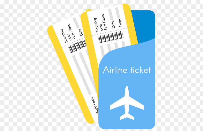 Design Airline Ticket PNG