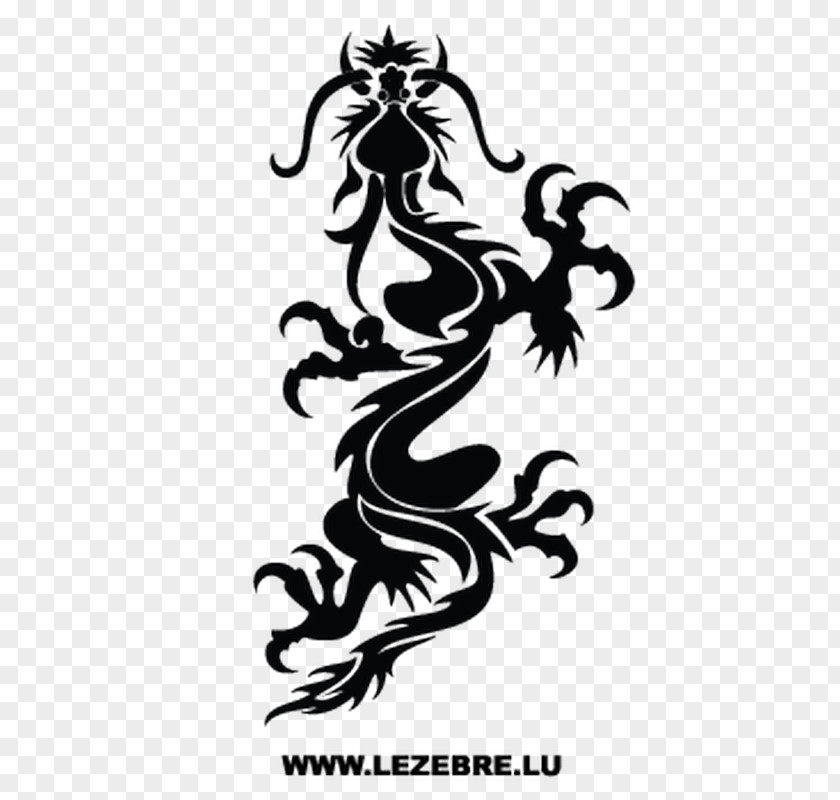 Dragon Chinese Sticker Image Decal PNG