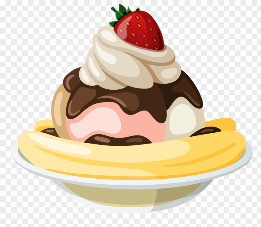 Ice Cream Cones Sundae Vector Graphics Dessert PNG