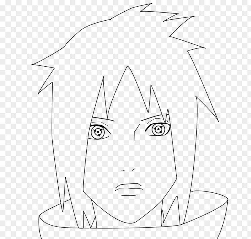 Madara Uchiha Draw Line Art /m/02csf Drawing Izuna Ear PNG