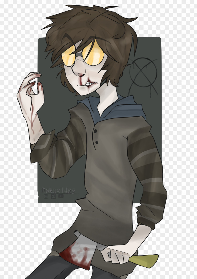 Ticci Toby Slenderman Creepypasta Slender: The Eight Pages Drawing Fan Art PNG