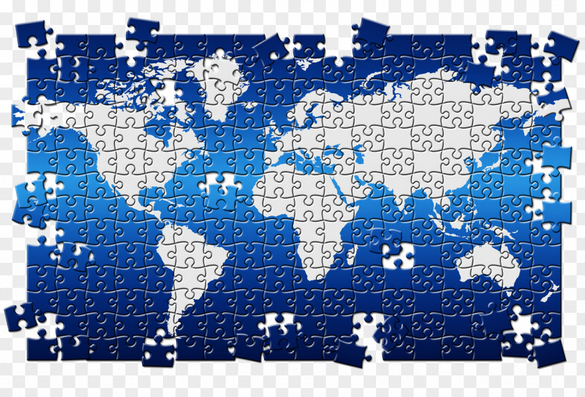 World Map Puzzle Jigsaw Globe Puzz 3D PNG