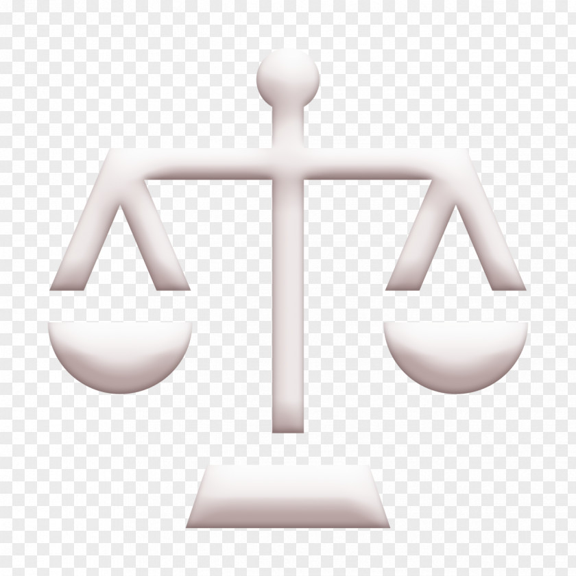 Balance Icon Libra Solid Business Set PNG