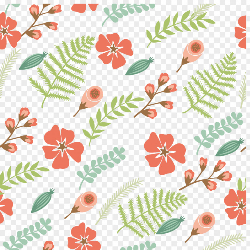 Floral Plant Background Euclidean Vector Flower Drawing Shape PNG