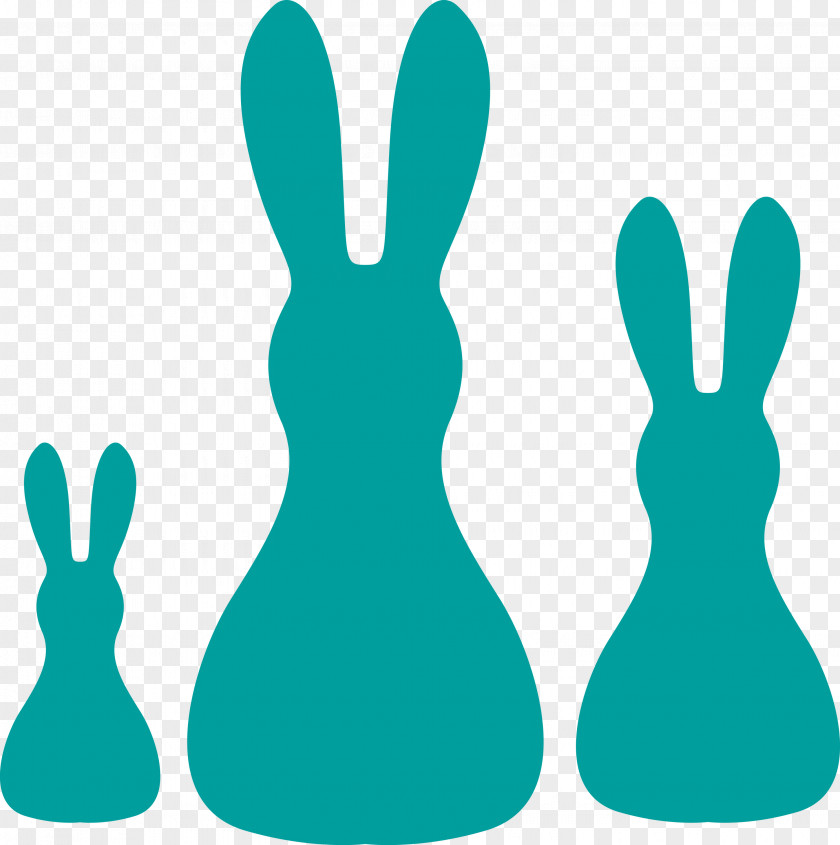 Hares Rabbit Meter Teal H&m PNG