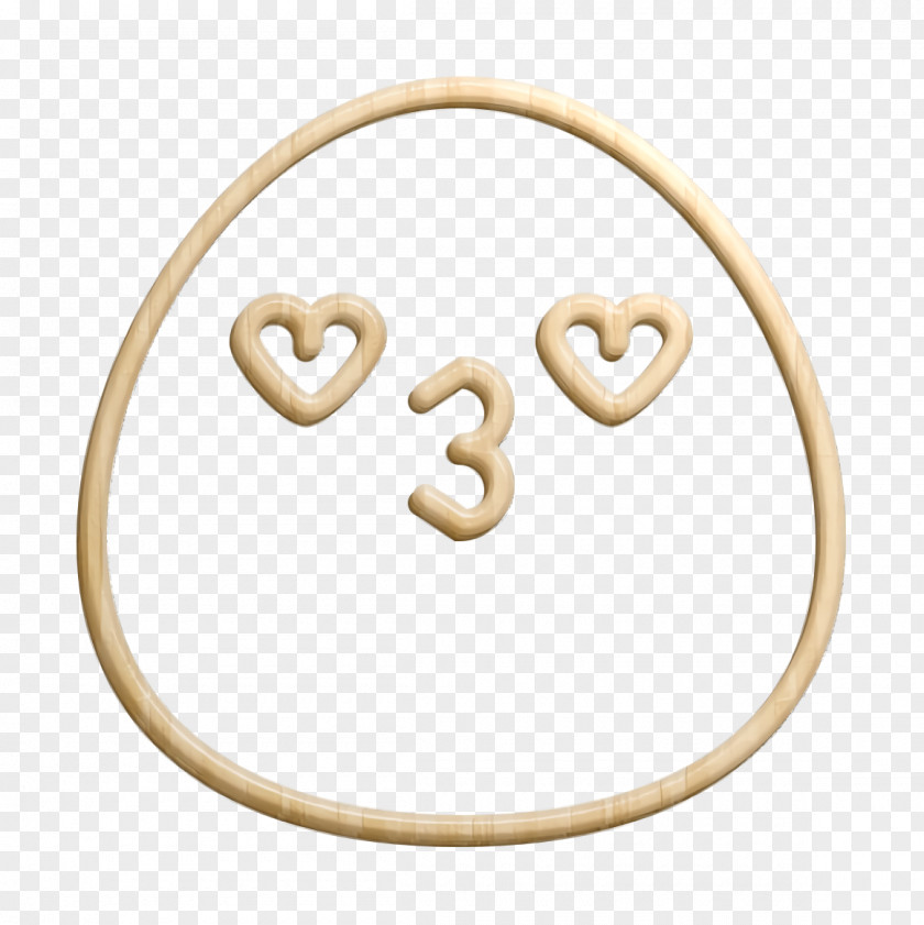 Kiss Icon Emoji PNG