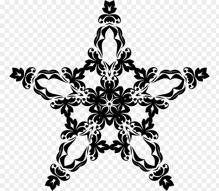 Ornamental Black And White Visual Arts Ornament PNG