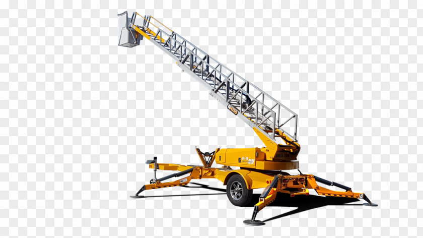 Ladder Aerial Work Platform Crane Elevator Hydraulics PNG