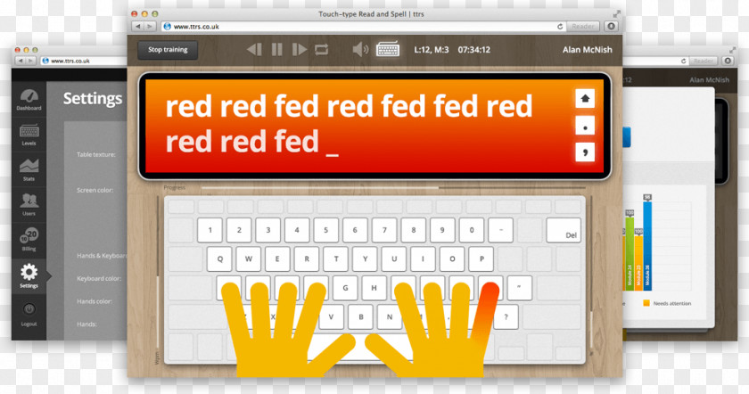Reading Writing Connection Research Touch Type Read & Spell Computer Program Education PNG